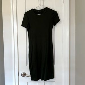 Ribbed Zara T-Shirt Dress
